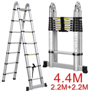 2.2M Double Telescopic Ladder
